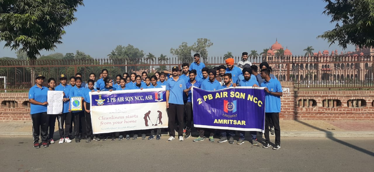 Swachh Bharat Rally India Ncc