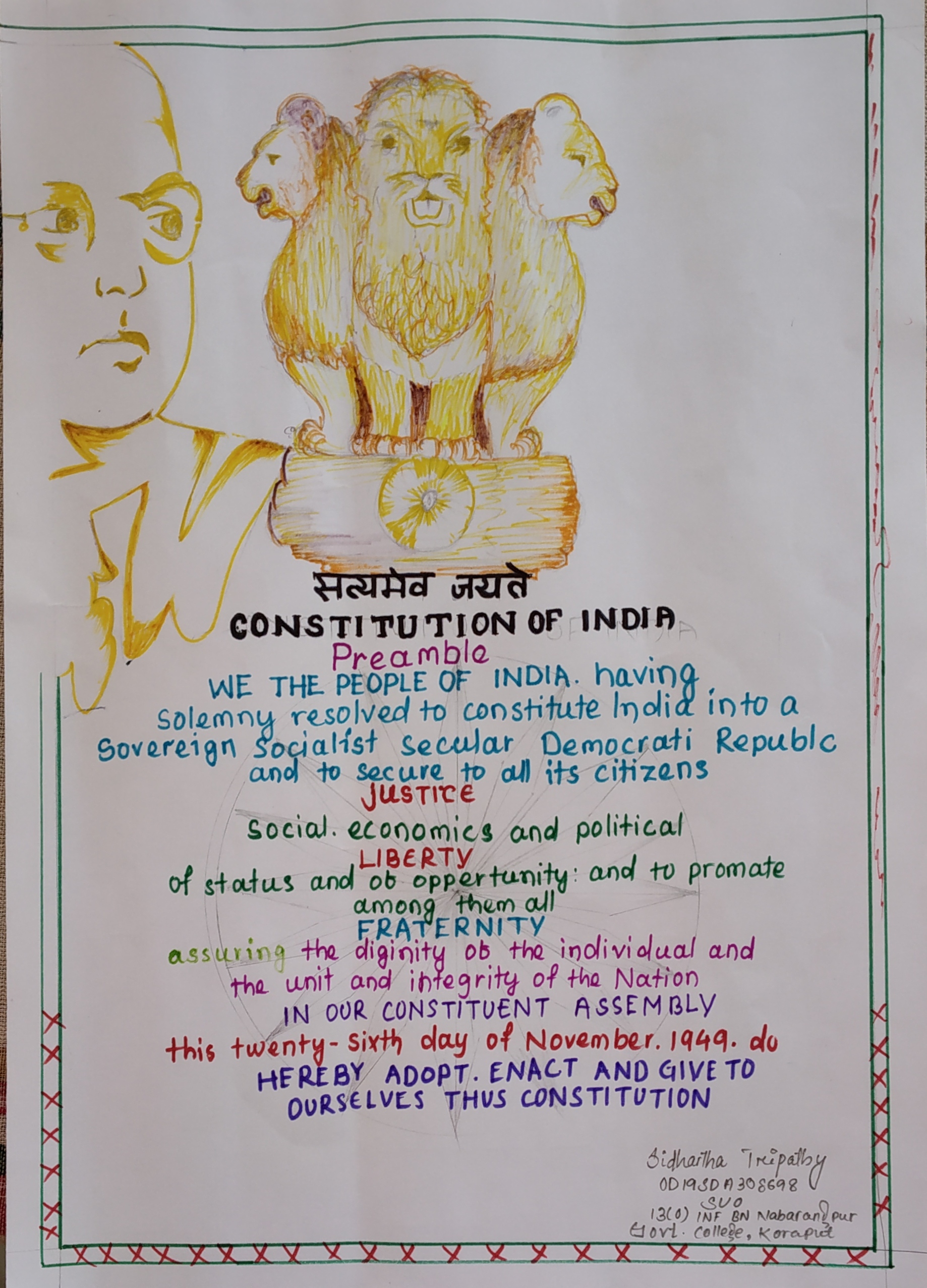 Poster Making Competition India NCC