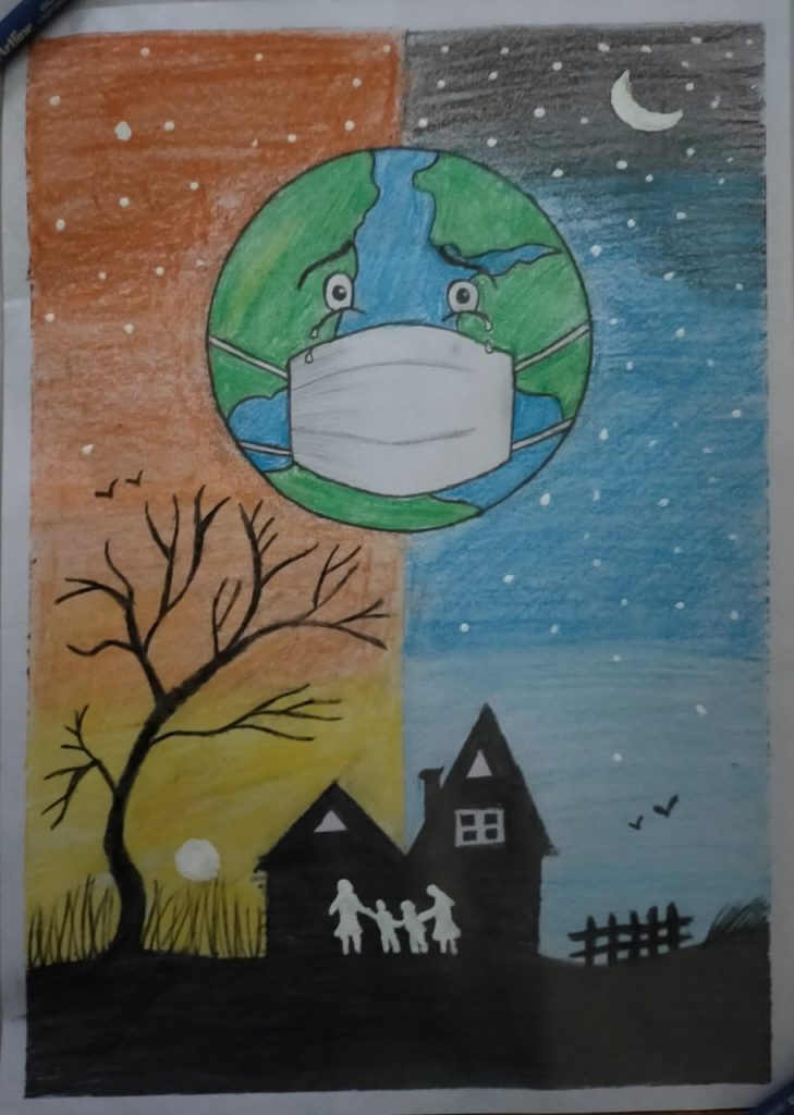 Save environment save nature drawing || poster chart for school students  (very easy) step by step … | Poster drawing, Drawing images for kids, Art  drawings for kids
