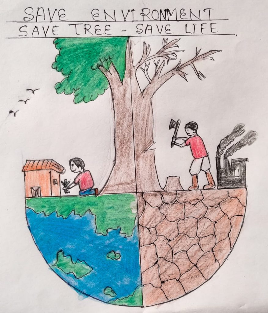 Save water & tree – India NCC