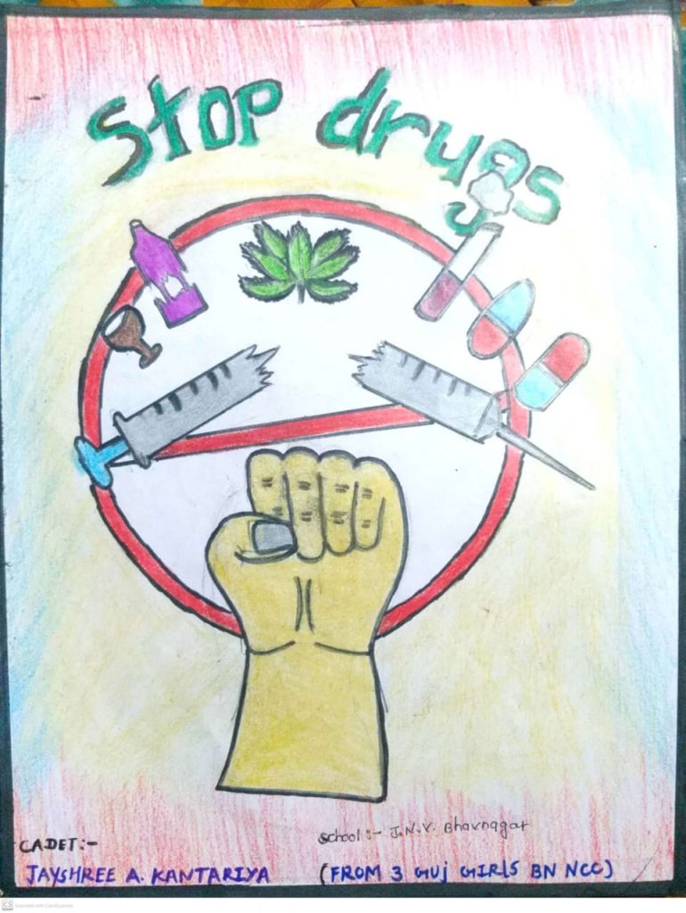 Drugs abuse – India NCC