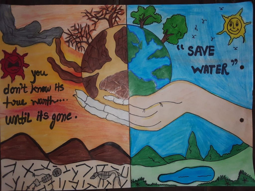 Save nature save water – India NCC