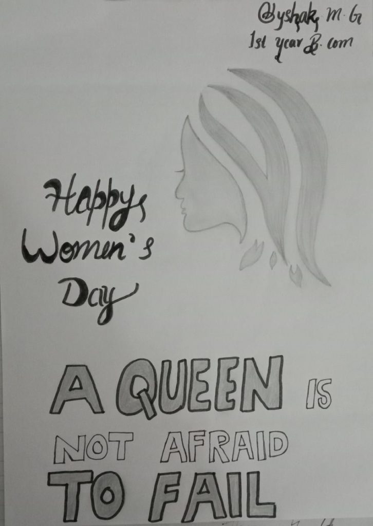Poster on woman empowerment | Poster drawing, Art poster design, Oil pastel  drawings