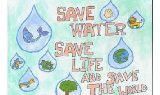 Save water – India NCC