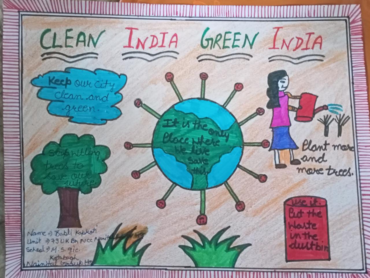 Clean India Green India – India NCC