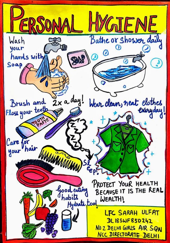 personal-hygiene-poster-india-ncc