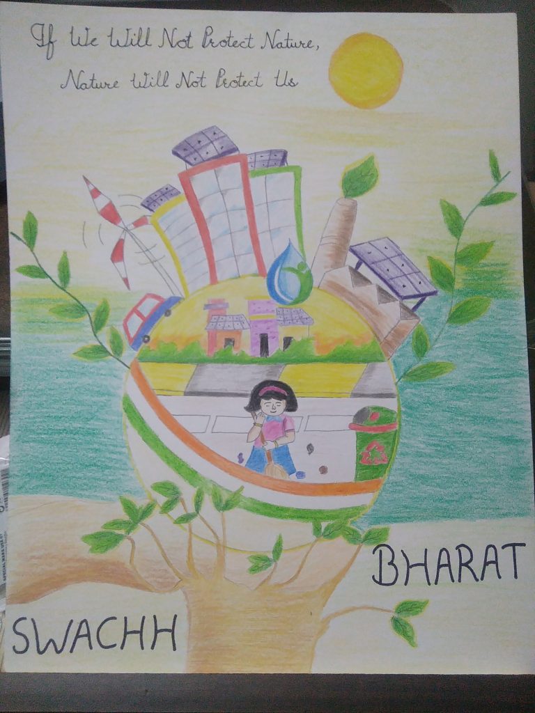 How to Draw Save Environment Save Earth Easy Drawing / World Environment  Day Poster - YouTube