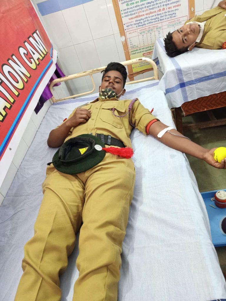 Blood Donation Camp – India NCC