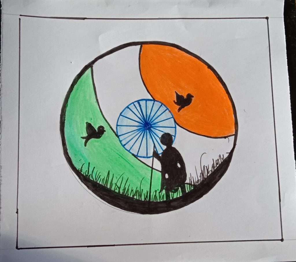 Independence Day Drawing | 15th August Drawing | Drawing For Kids | Smart  Kids Art - YouTube