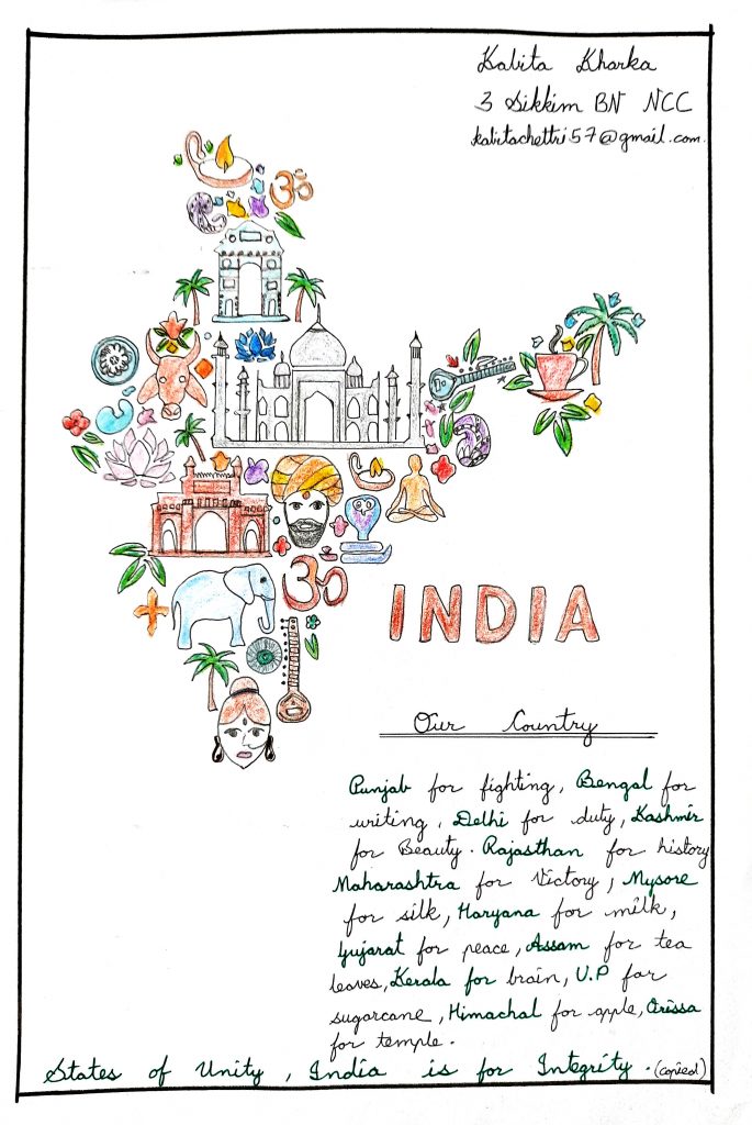 Unity in Diversity in INDIA - Artwork by Sunny Kumar - Art - Spenowr