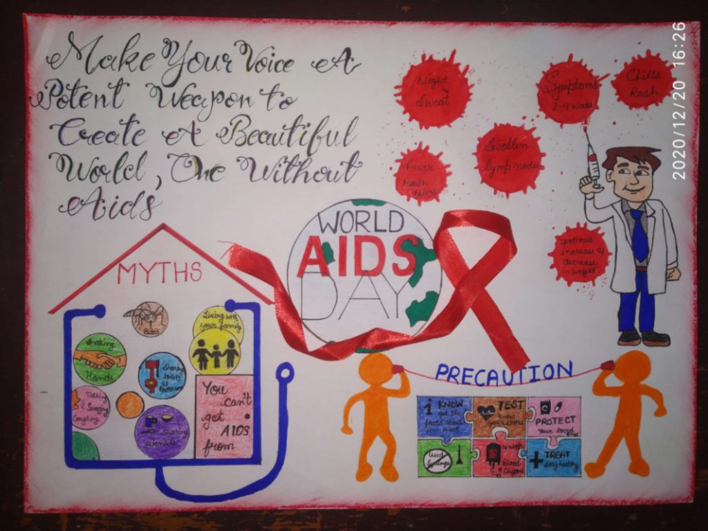 Postcard, 'World Aids Day 1st December 1995' | National Museums Liverpool