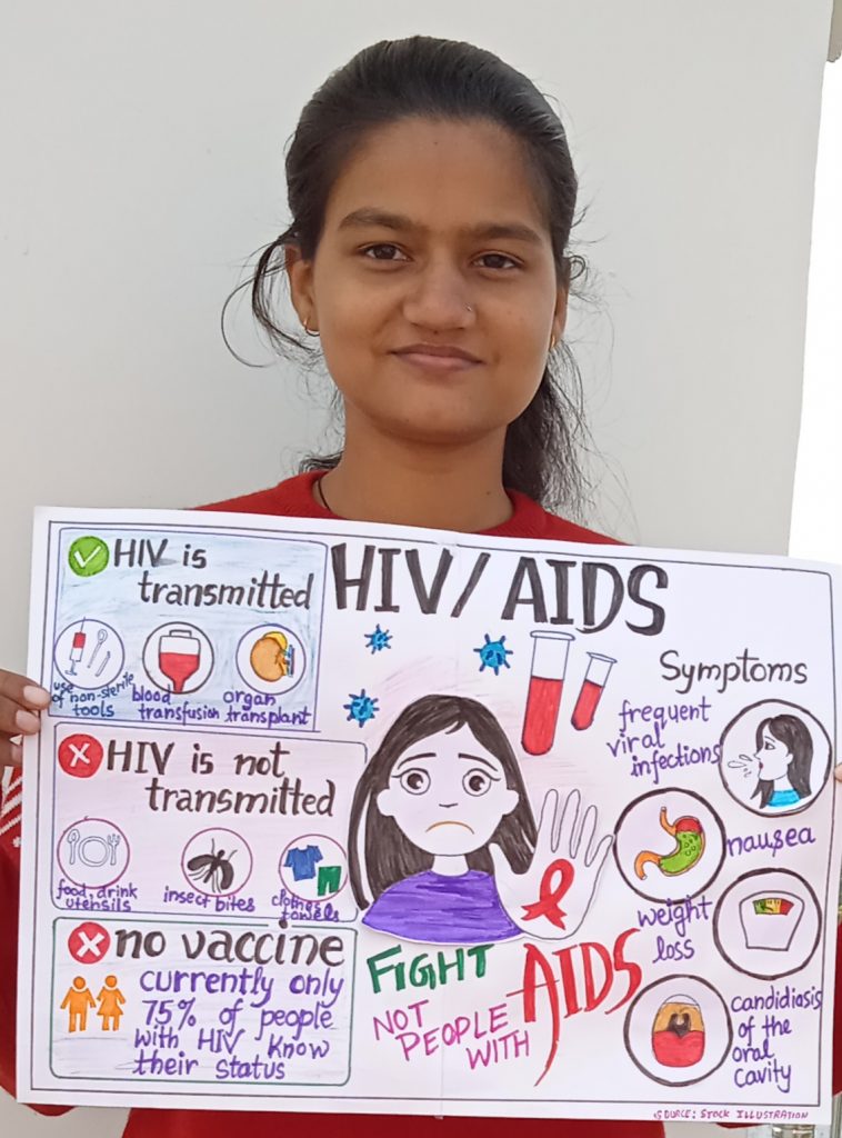 World Aids day drawing Poster drawing on world aids day-step by step| World  aids day poster making Checkout video… | Instagram