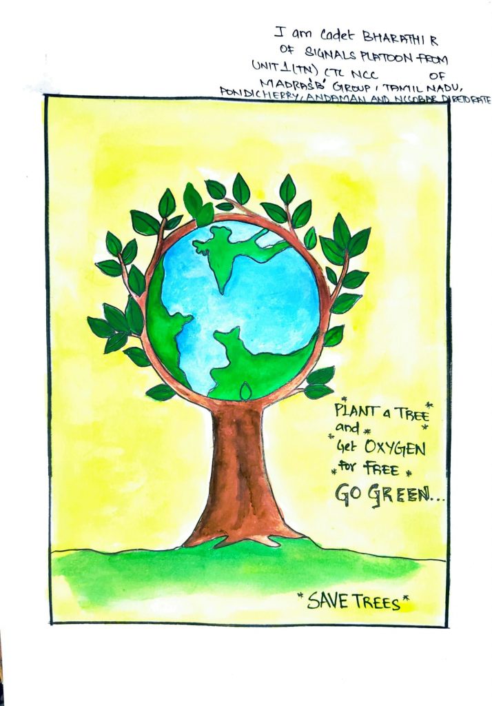 Save Trees: Drawing by Mehul-saigonsouth.com.vn
