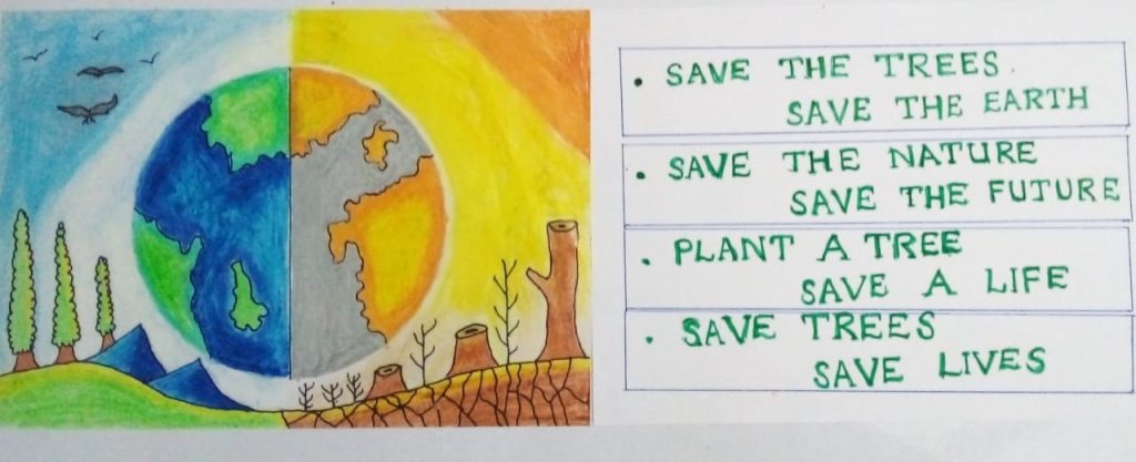 Easy Scenery Drawing of Tree Plantations | World Environme… | Flickr