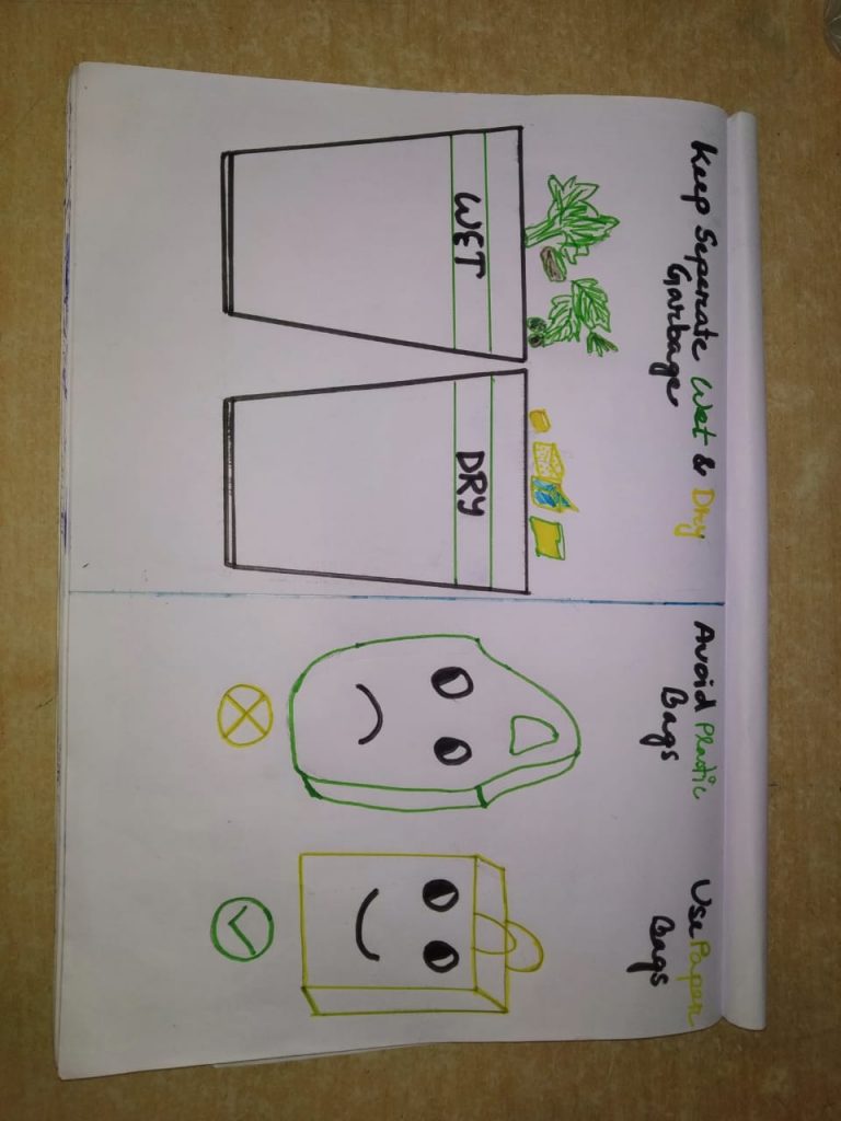Another one lot of posters made by section G... | India poster, Poster  drawing, Clean india posters