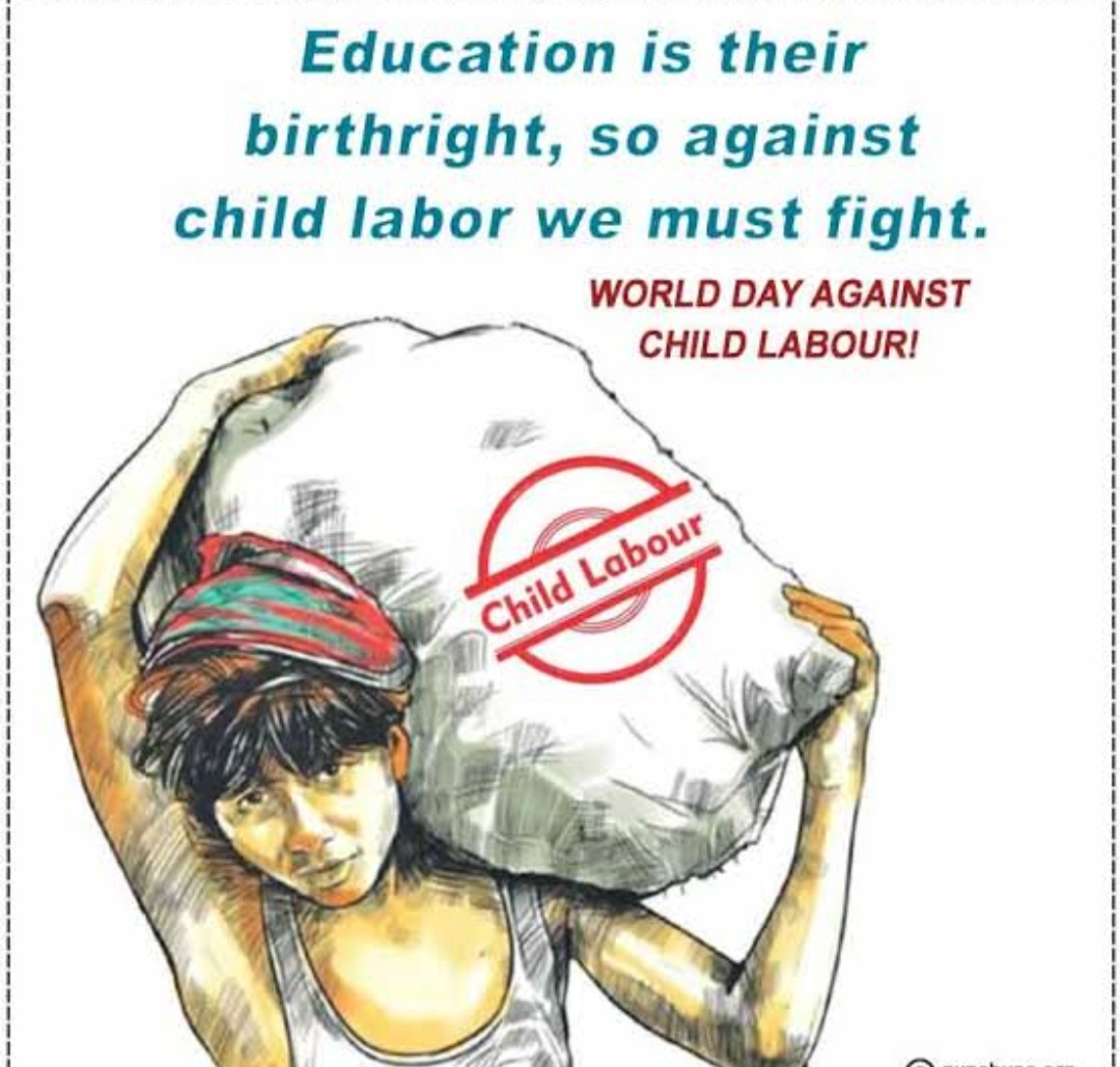 World day against child labour – India NCC