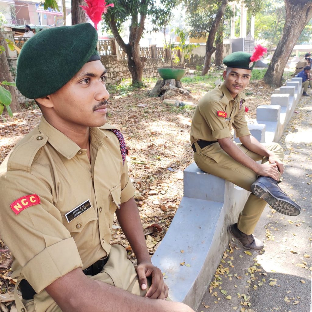 My first day in Army NCC uniform India NCC