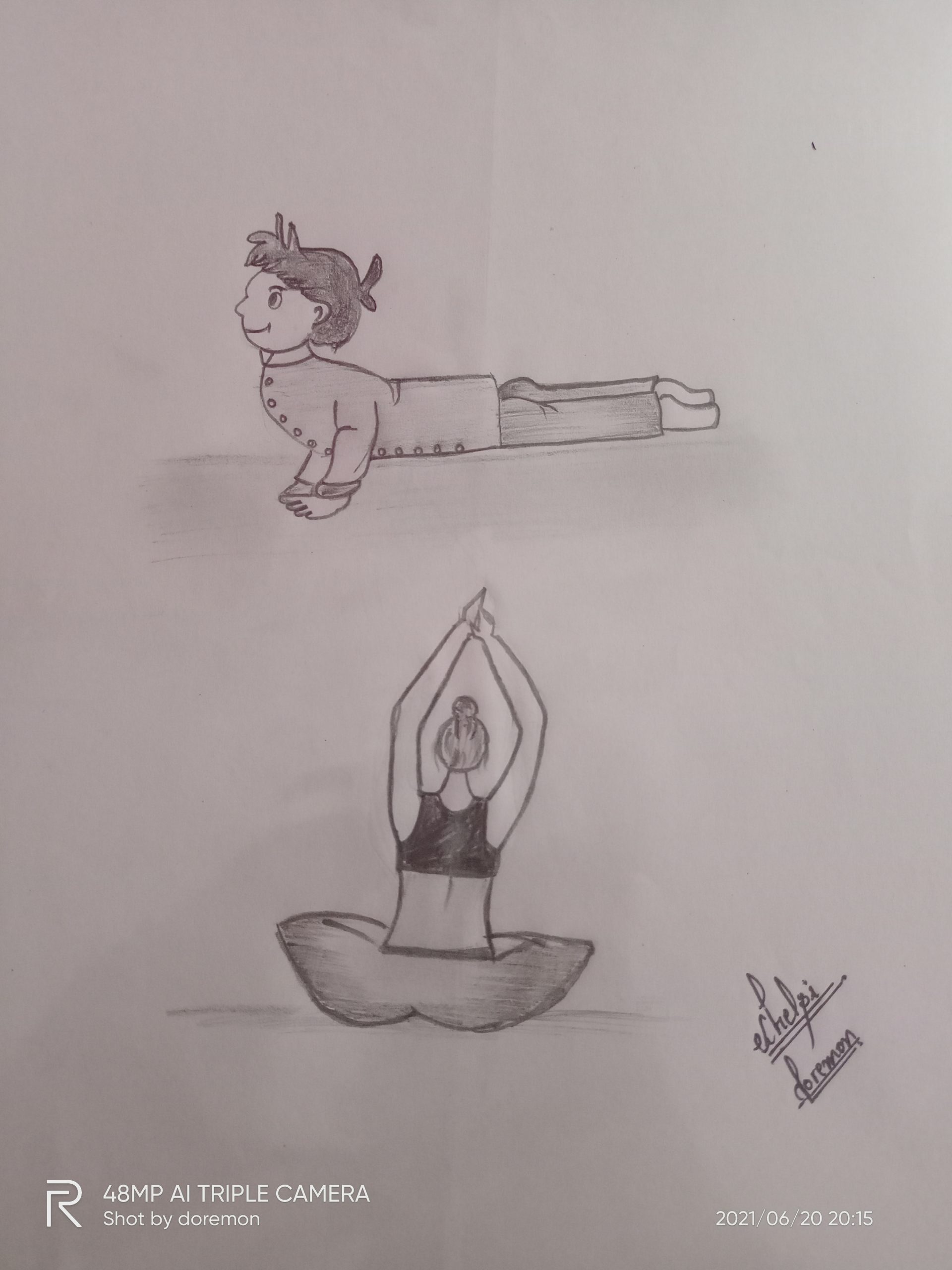Yoga Sketches III :: Behance