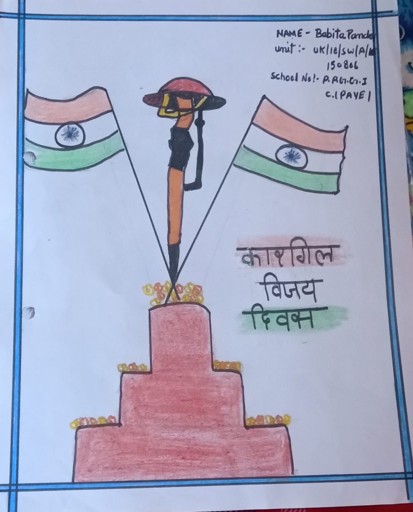 J-K: Many students take part in 'Har Ghar Tiranga' painting competition in  Pulwama – ThePrint – ANIFeed