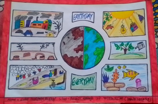 9 Best Save environment poster drawing ideas | poster drawing, save  environment posters, earth drawings