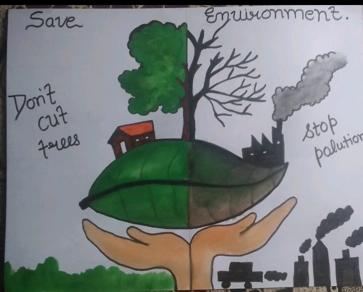 Save Environment poster – India NCC