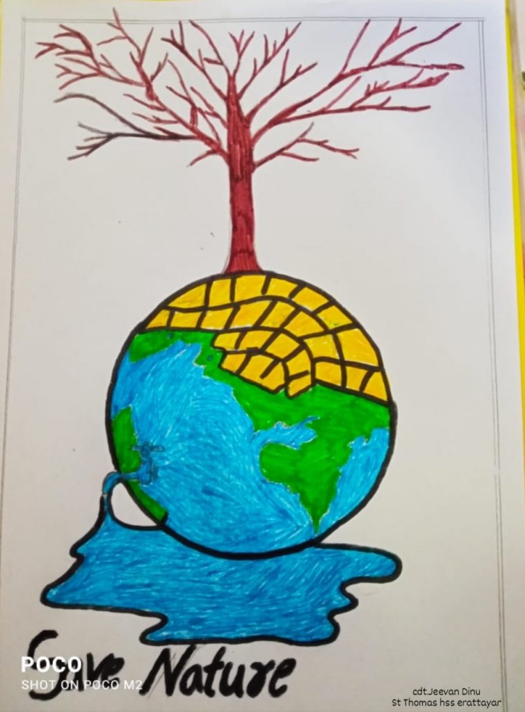 Save Earth Poster | Save earth posters, Earth poster, Earth day drawing