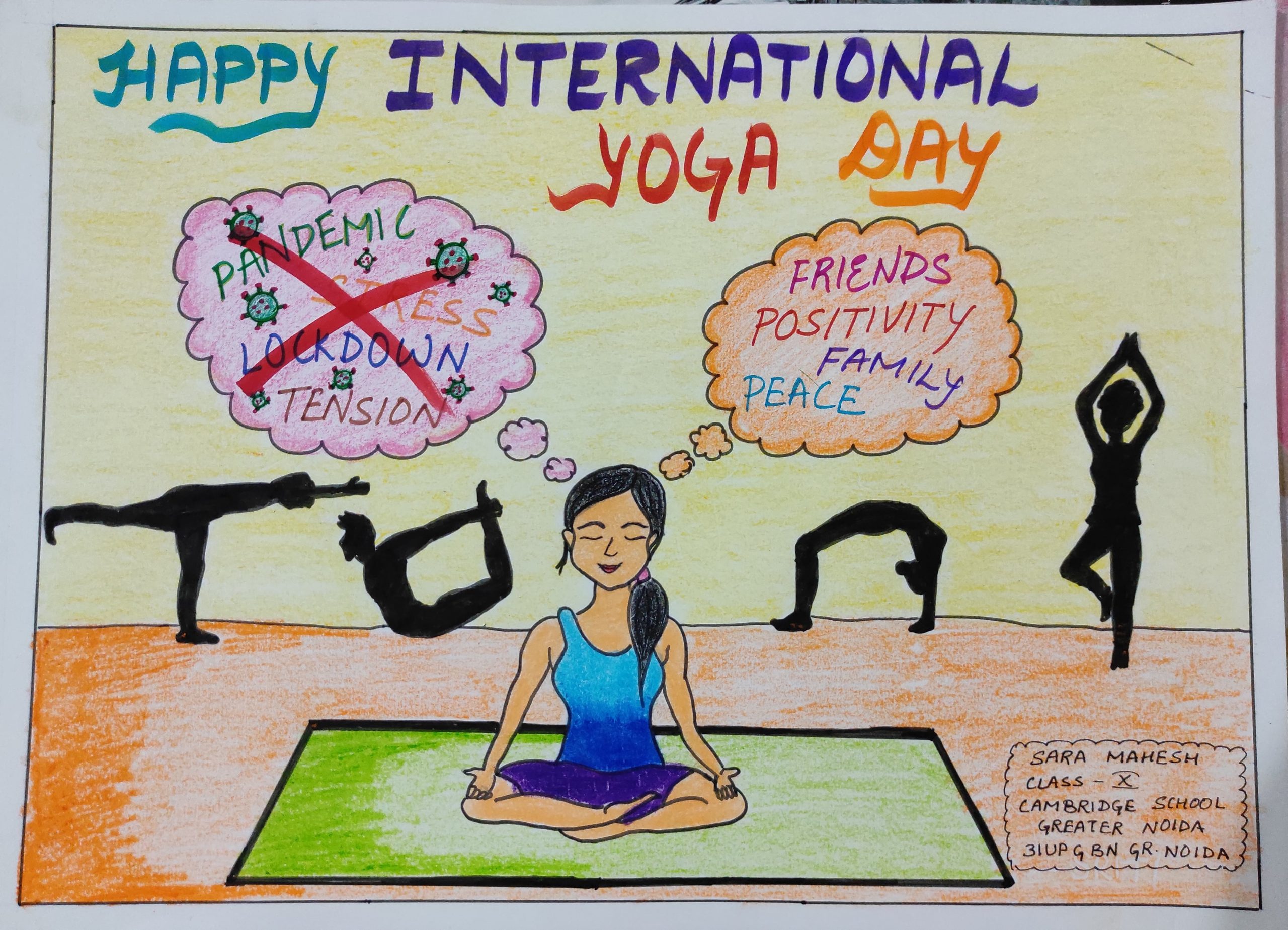 International Yoga Day 2023: Easy Posters To Make At Home | Times Now