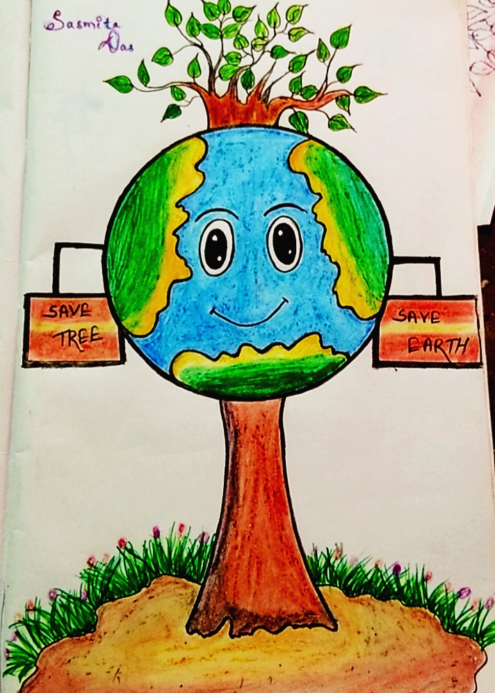 Save earth pencil drawing : r/drawing