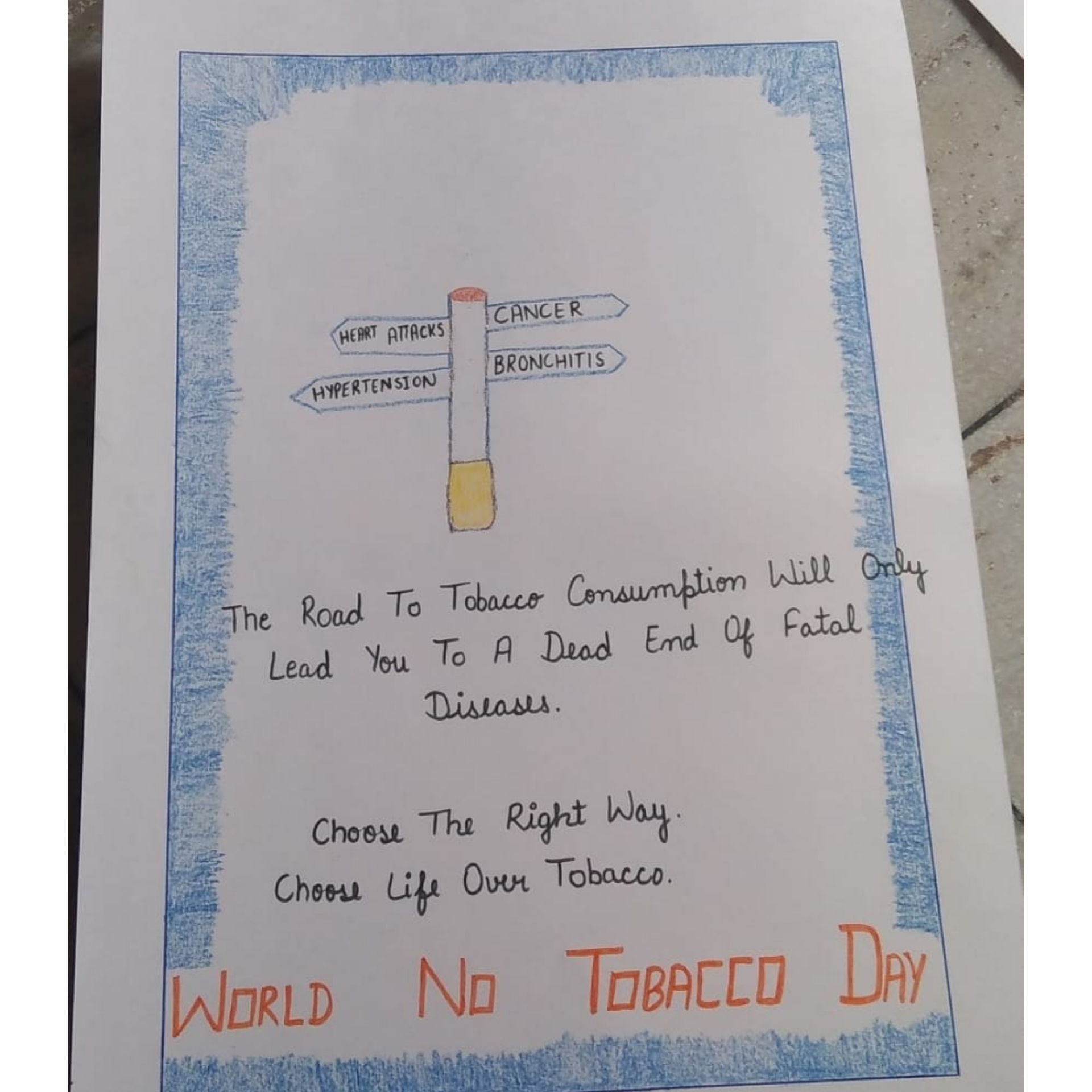 No tobacco – India NCC