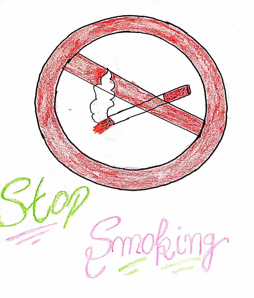 cartoon no smoking cigarette sign - Stock Illustration [22769723] - PIXTA