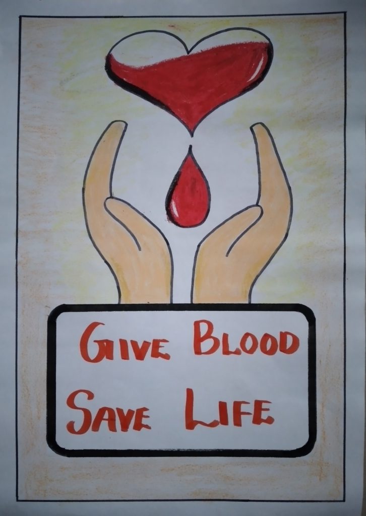 Report on District Level Wallpaper Competition on Blood Donation