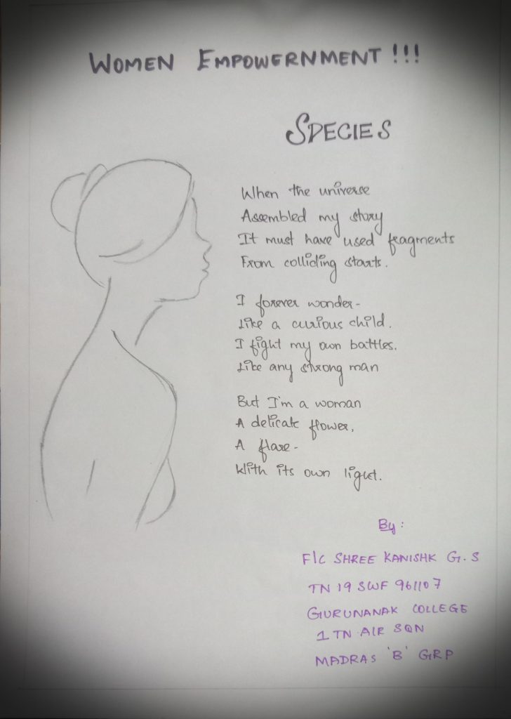 Poem On Women Empowerment India Ncc