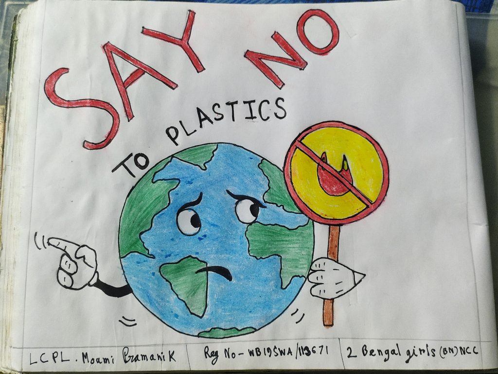 Say No To Plastic – India NCC