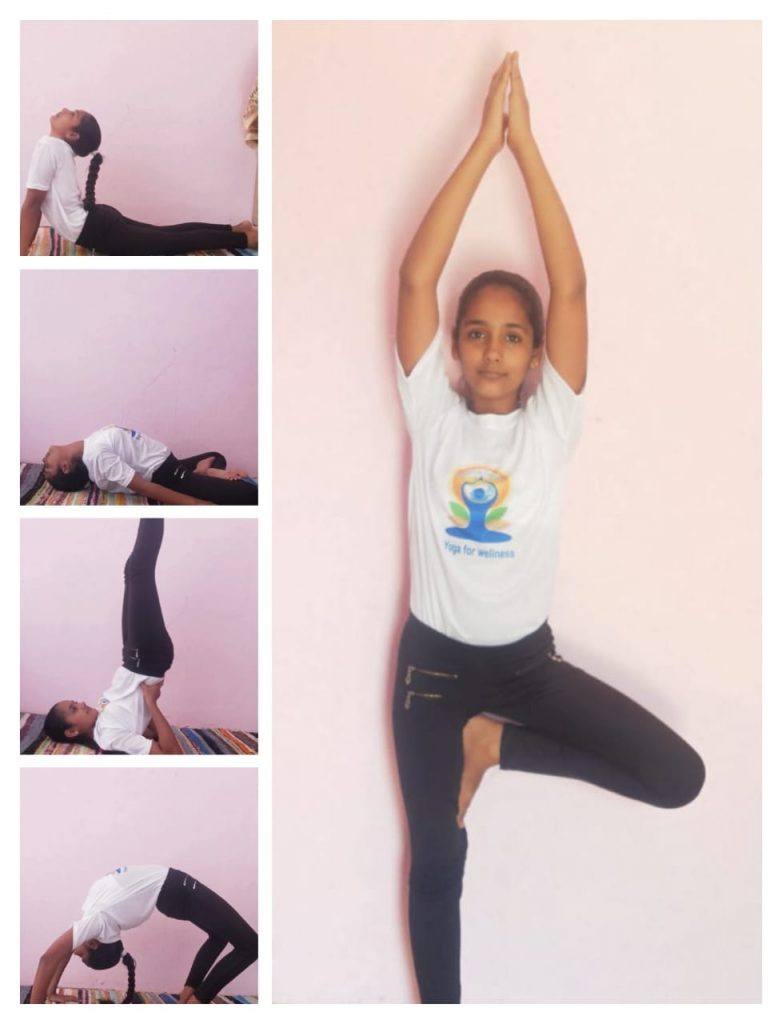 Yoga asanas – India NCC