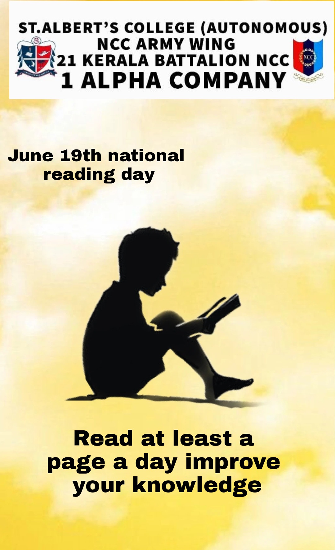 Poster reading day – India NCC
