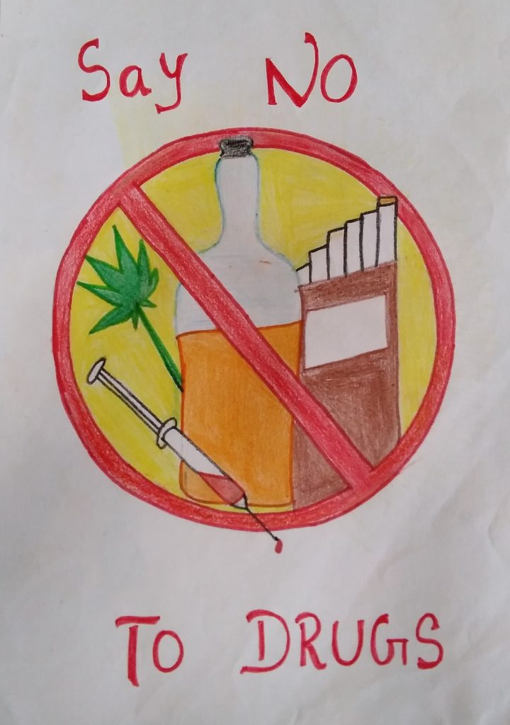 Against drug abuse – India NCC
