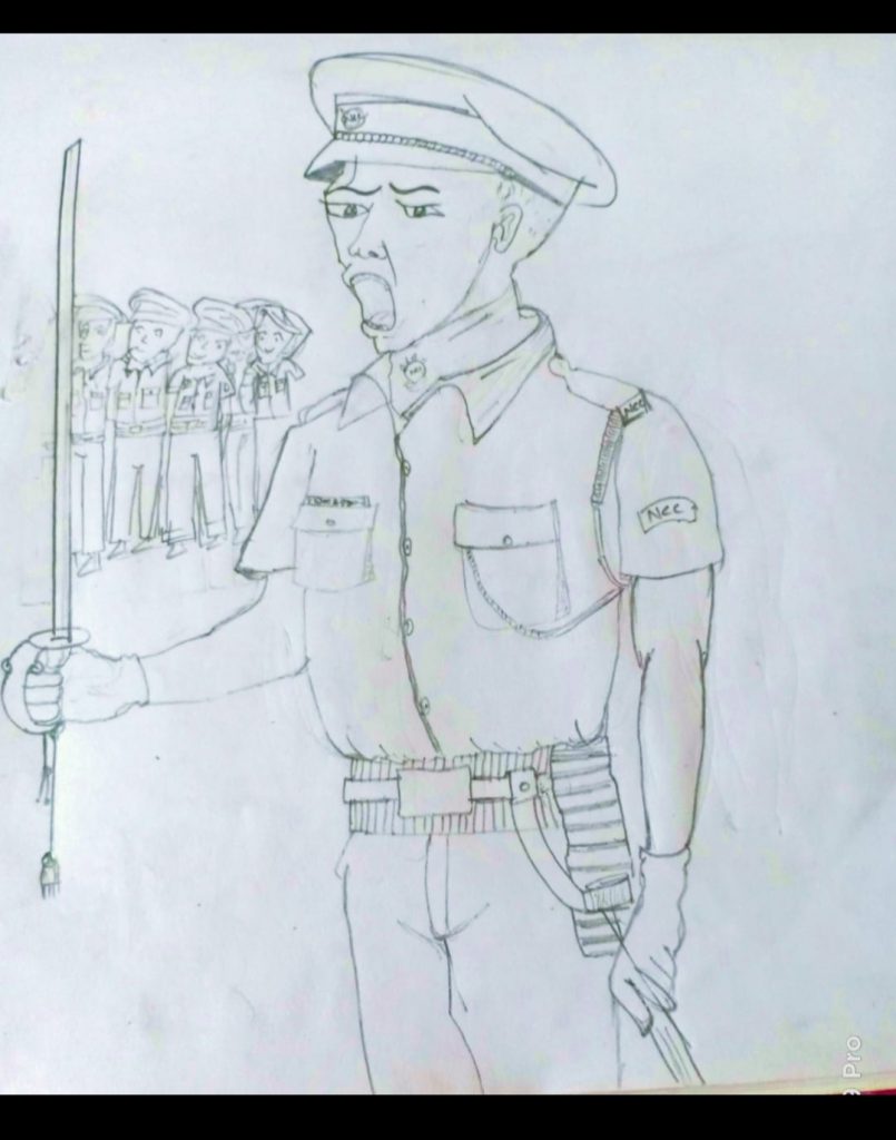 Anime Drawing – India NCC