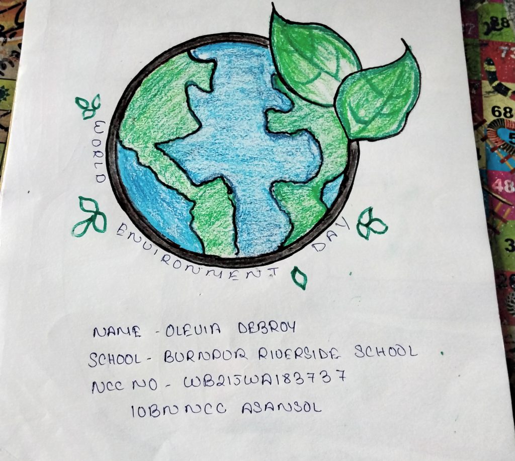 World Environment Day Drawing | Save Nature Save Earth Drawing with Colour  Pencils - Step by Step - YouTube