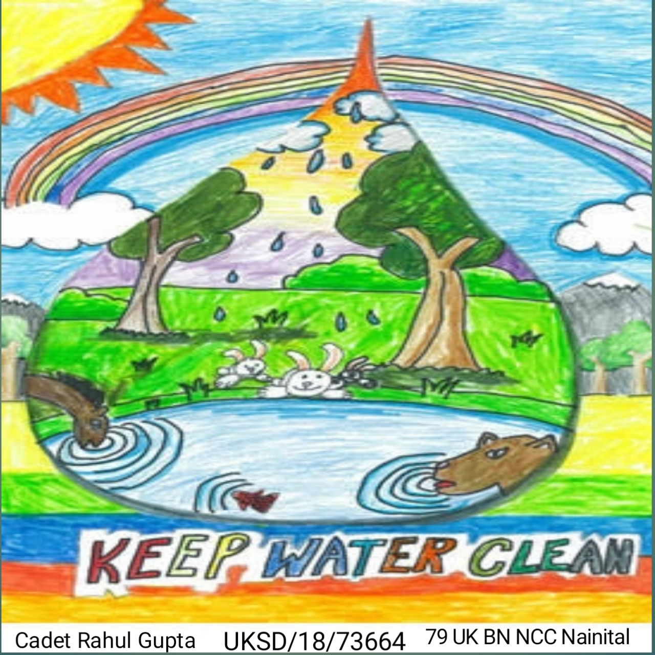 Environment day Poster – India NCC