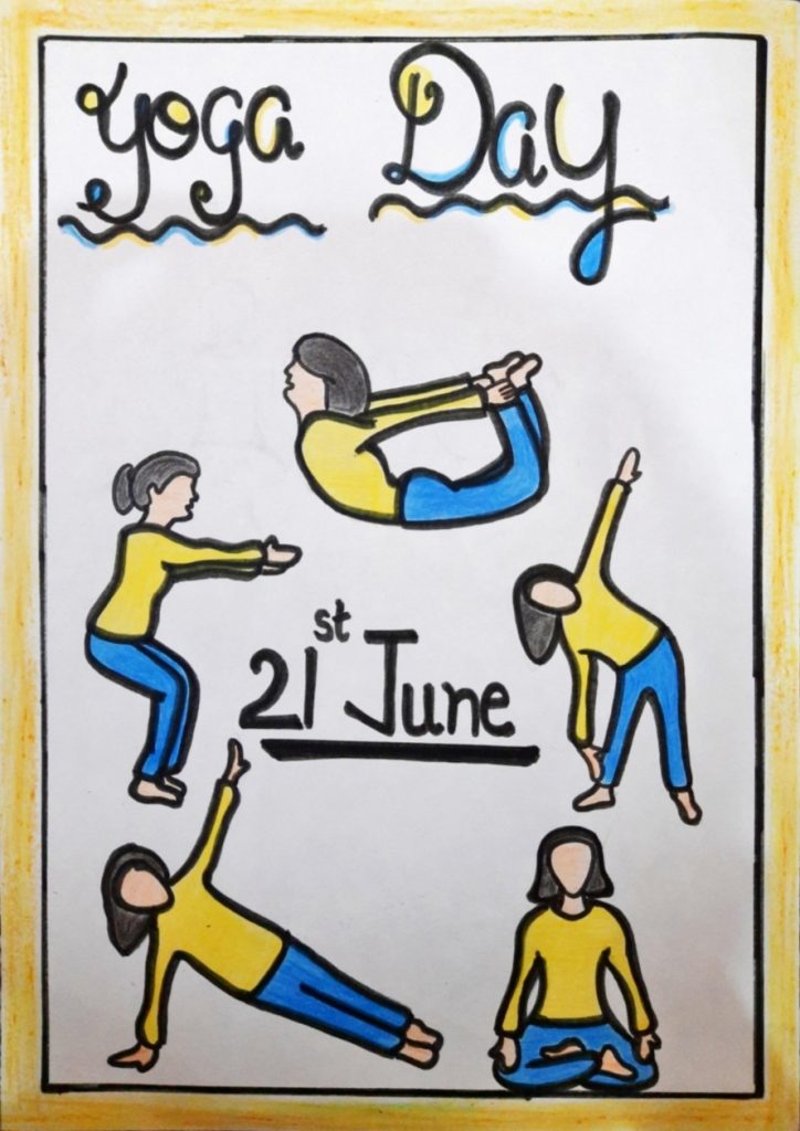 International Yoga Day Vector Hd Images, International Yoga Day 2021 21st  June, Illustration, Cartoon, Vector PNG Image For Free Download