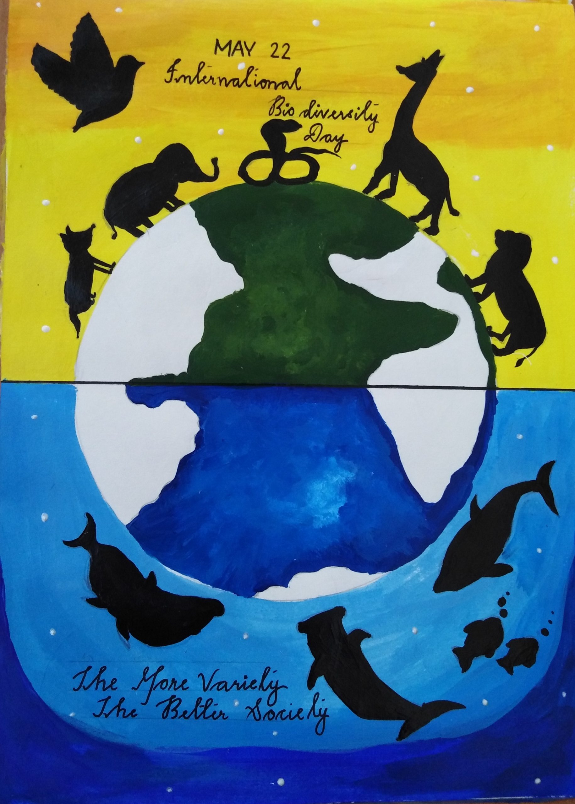 Biodiversity poster india ncc