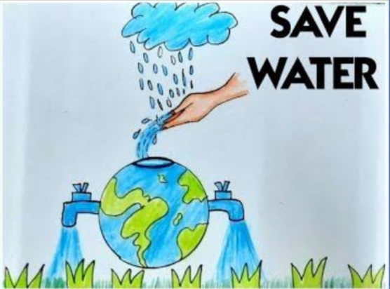 जल ही जीवन है पर चित्र बनाना सीखें/ How to Draw Save Water Save Life  Scenery step by step/Save water - YouTube