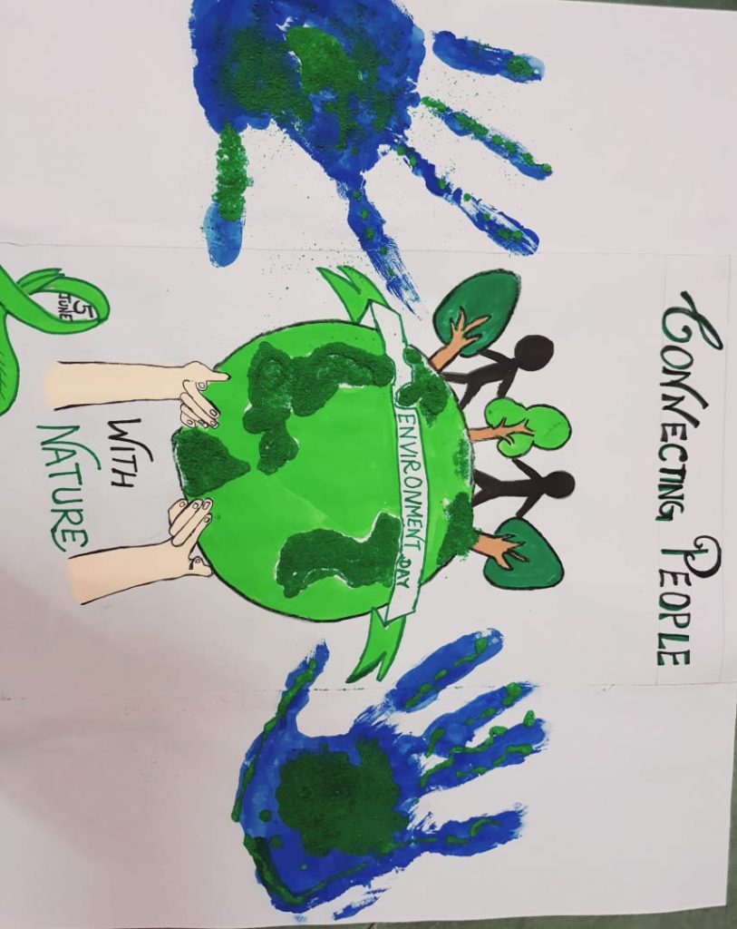 Poster on world Environment day – India NCC