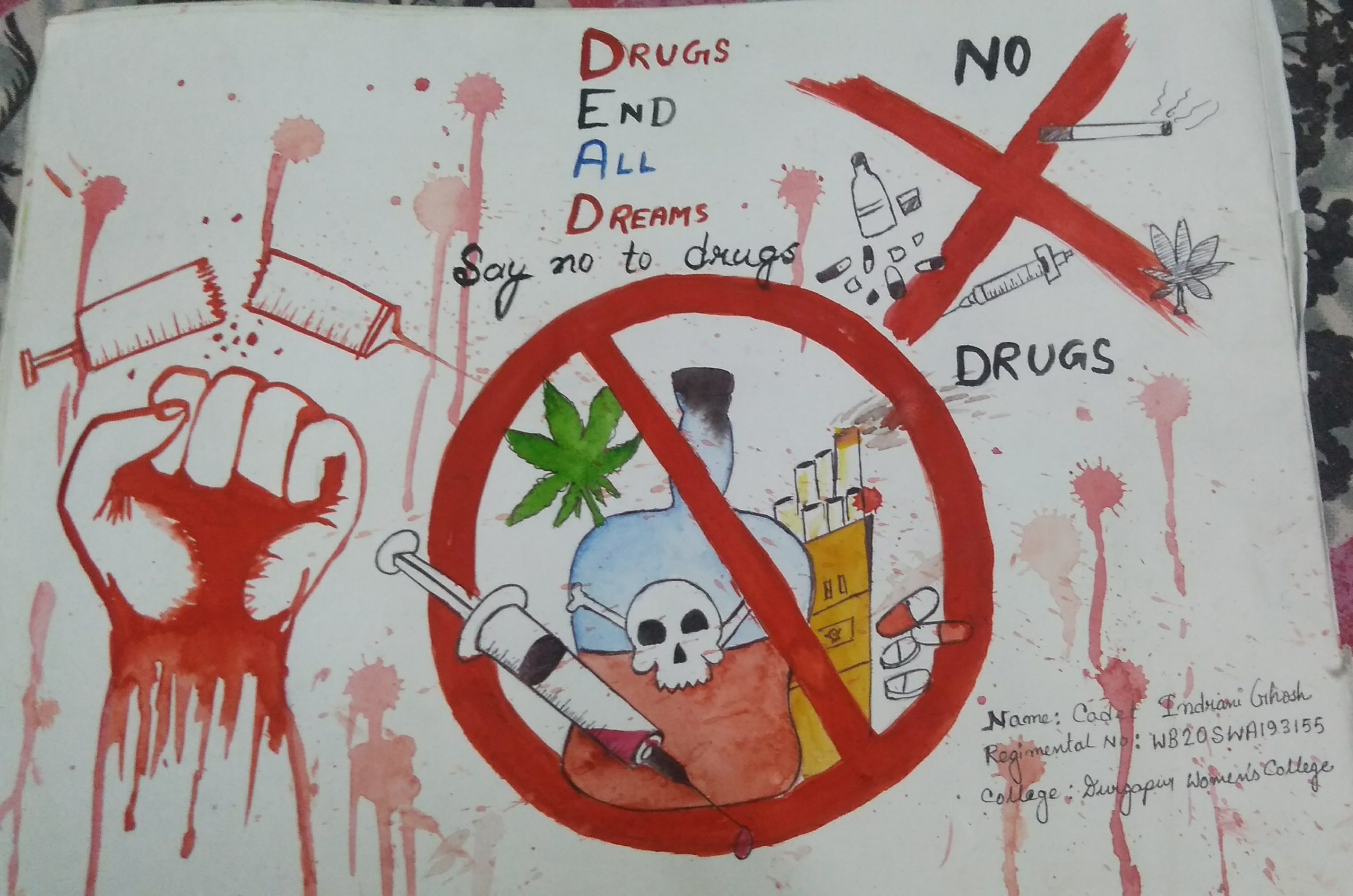 Say no to drugs – India NCC