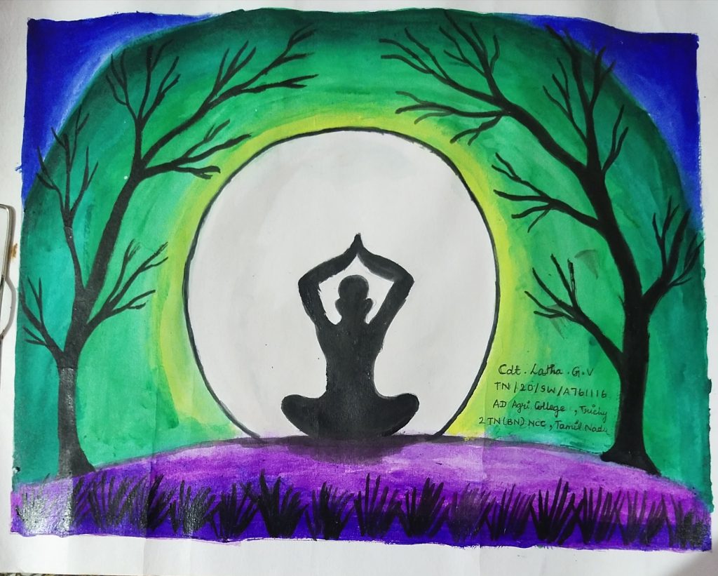 Poster making competition on YOGA DAY tell any poster or drawing¿»​don't  spam otherwise I report you. - Brainly.in