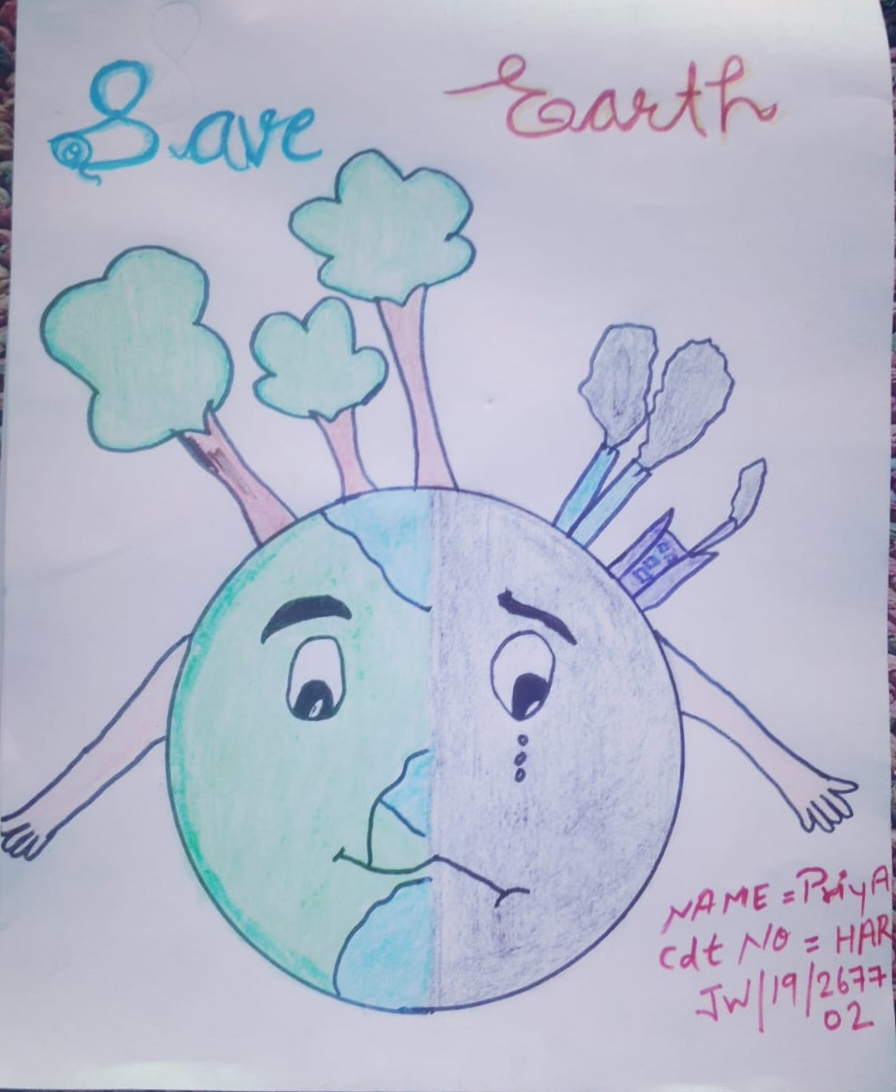 Save earth – India NCC