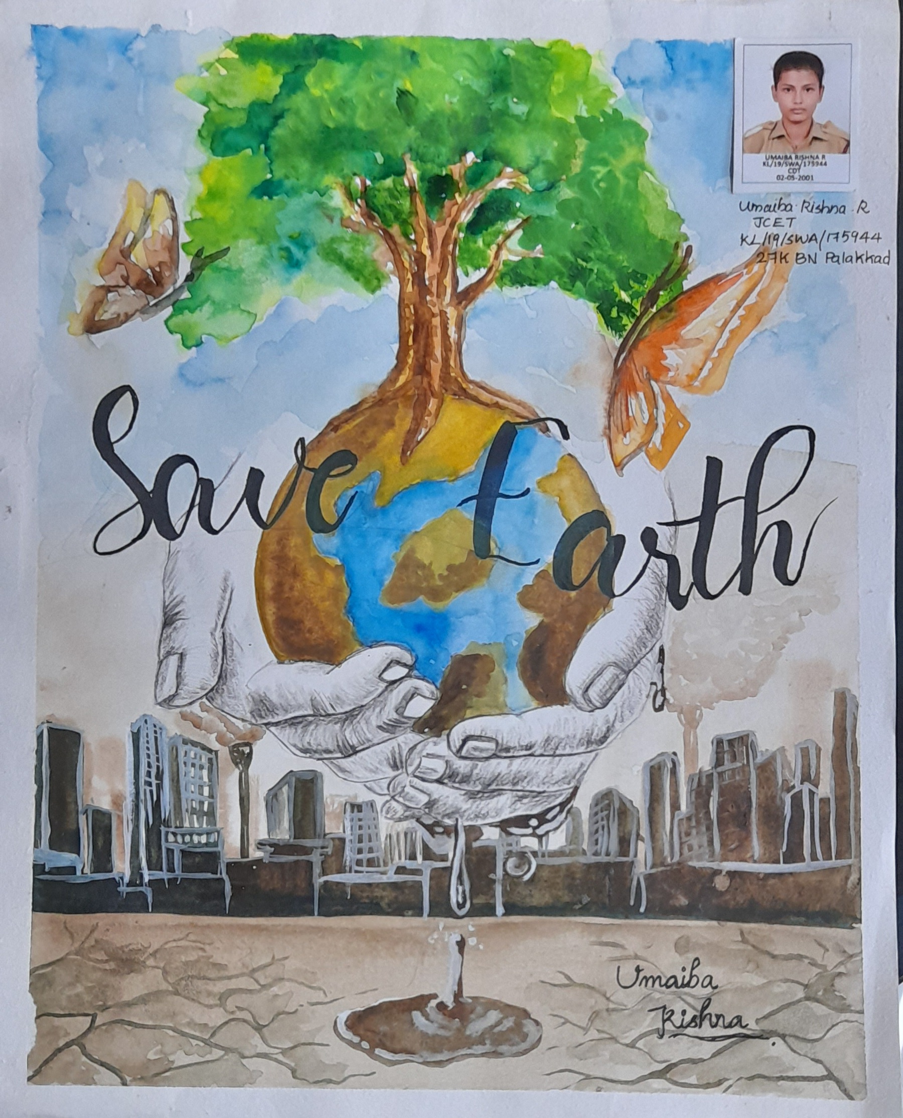 Environmental day poster – India NCC