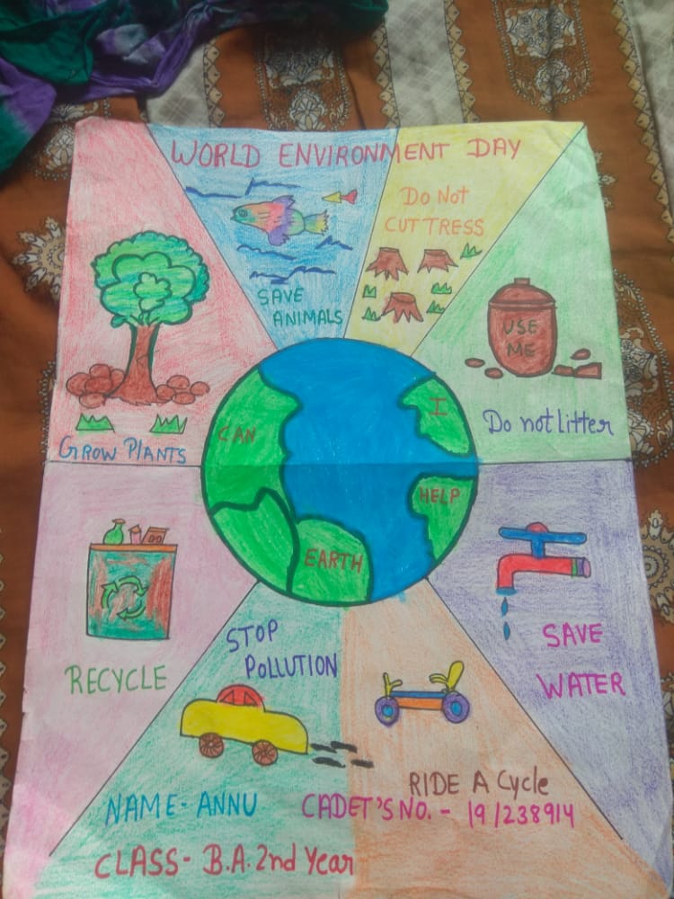 World environment day – India NCC