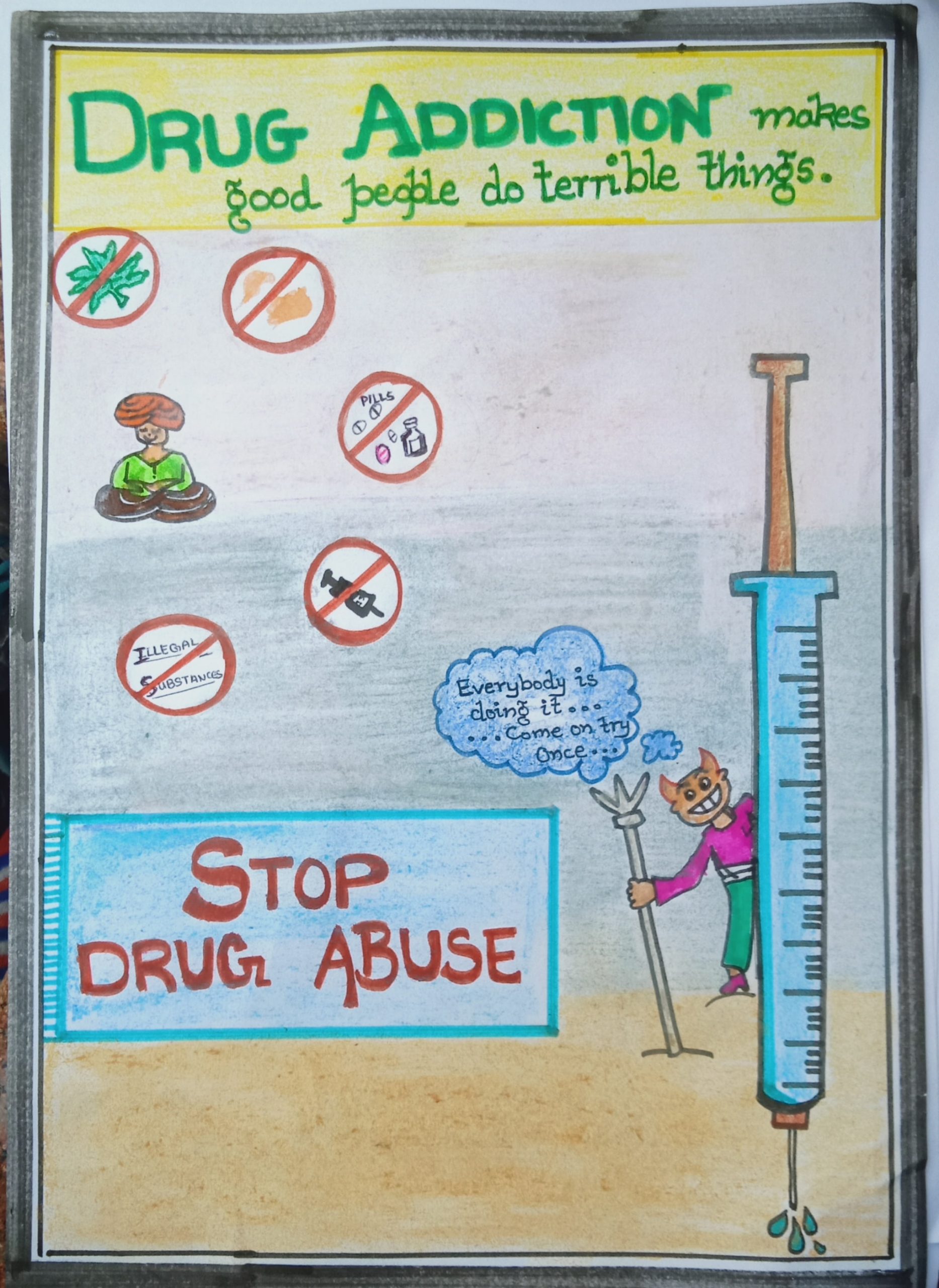 Drug addiction – India NCC