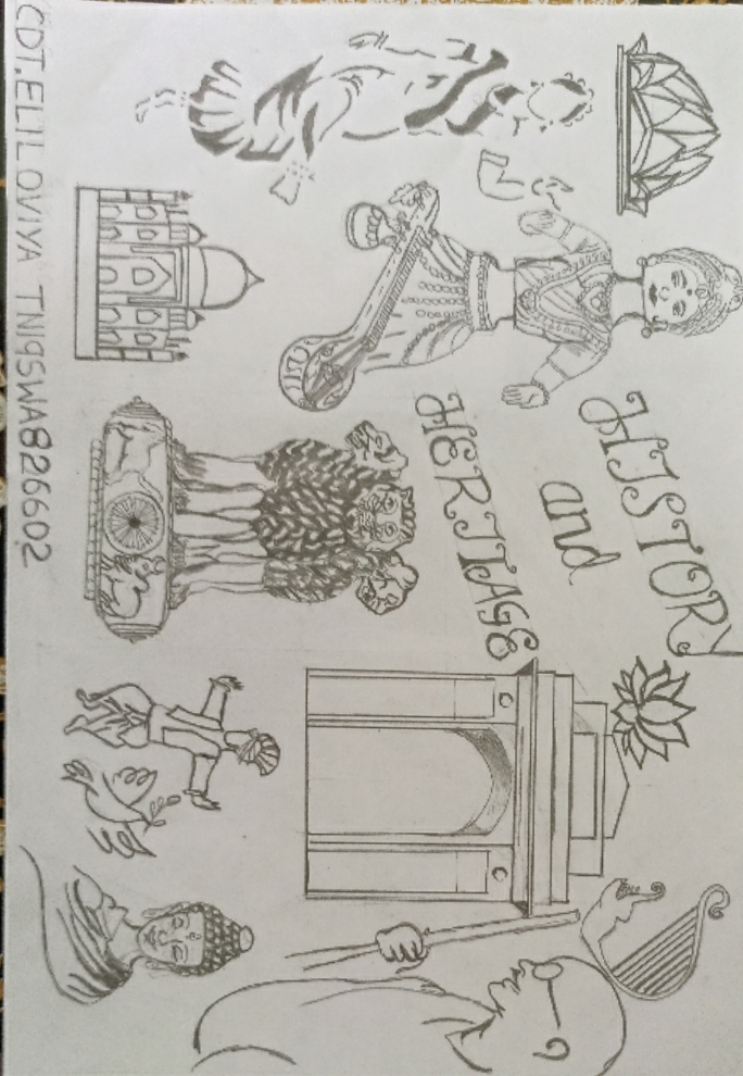 World Heritage Day 2022 - Drawing and Painting Competition Winnners
